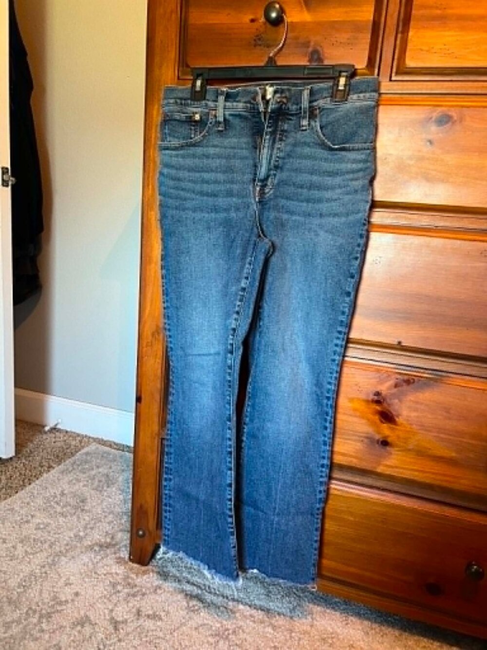 Madewell Kick Out Crop 30 Tall
